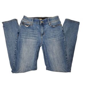 Chico's Womens 0R 4R Skinny Blue Jeans